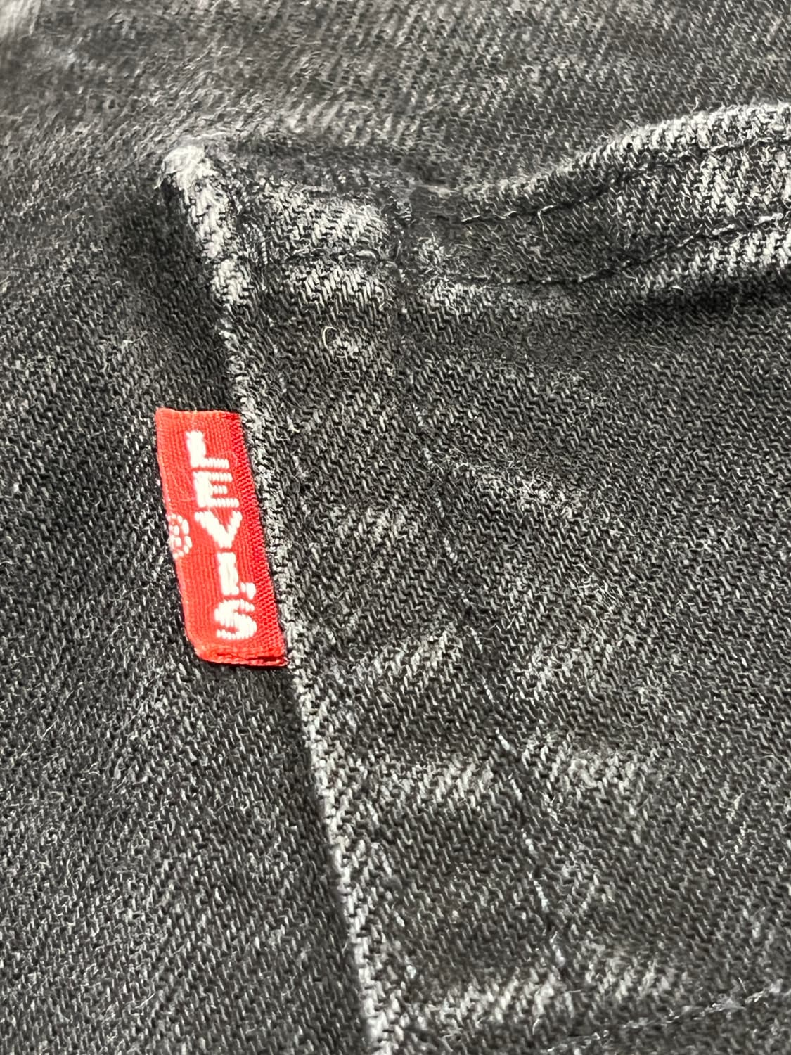 리바이스502 프리미엄 블랙진 상품이미지9