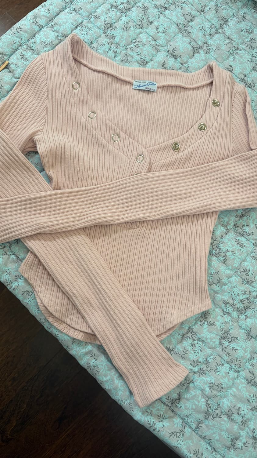 플노팔 버니탑 핑크 상품이미지2