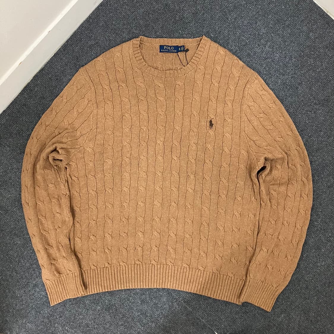 N109 폴로 꽈배기 케이블 니트 상품이미지2