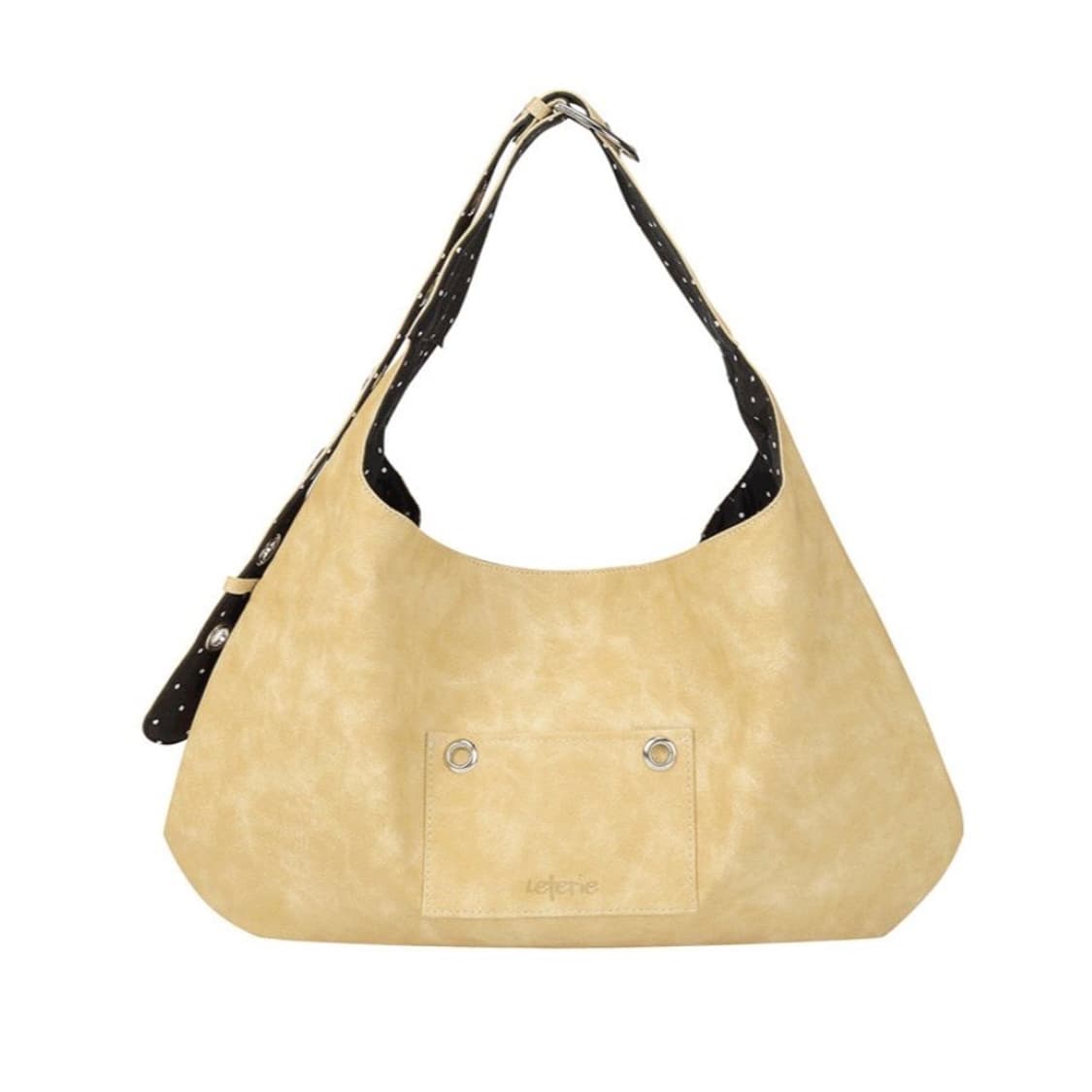 레터리 리버시블 백(옐로우) 상품이미지1