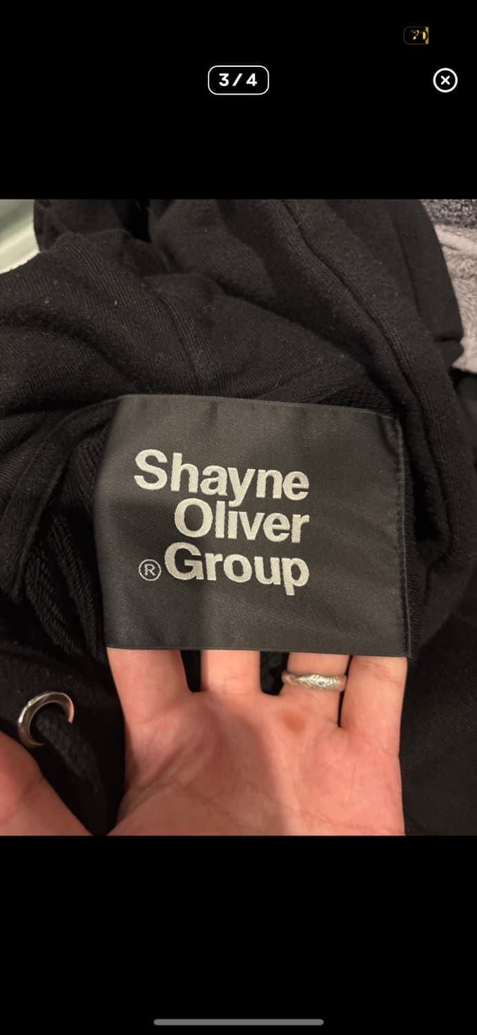 Anonymous club sweat hoodie black 상품이미지2