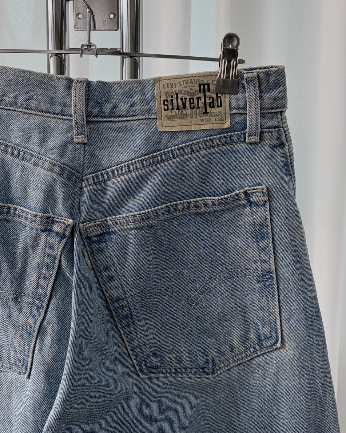 [30인치]리바이스 실버탭 배기 데님 팬츠 상품이미지3