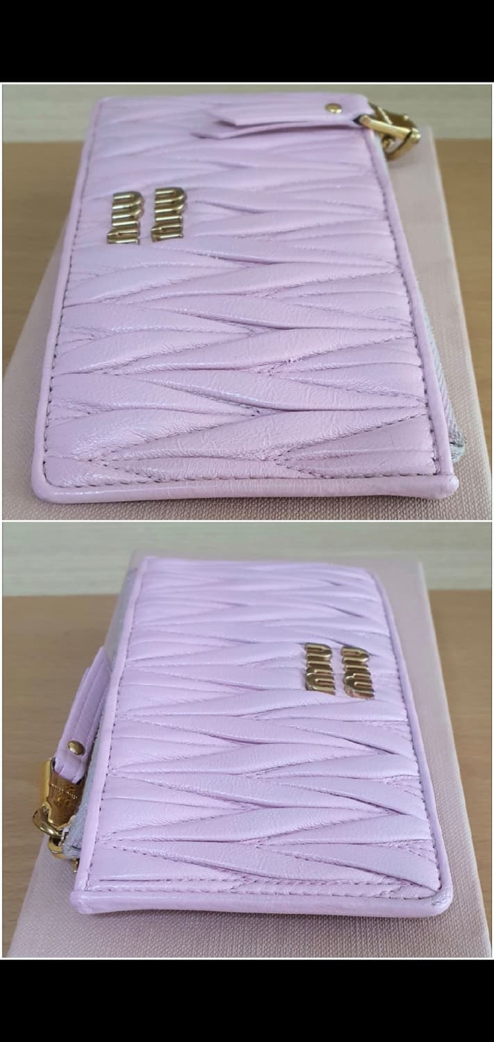 미우미우 마틀라세 카드지갑/지갑 정품A급(보증서O) 상품이미지8