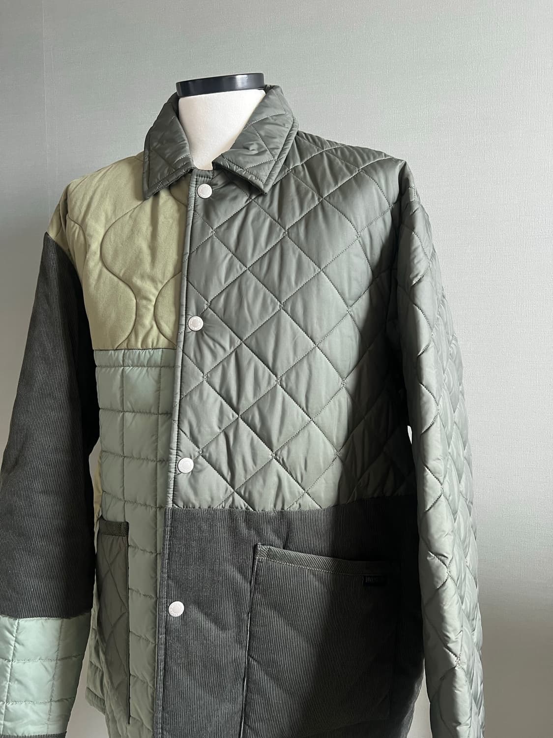 [새상품, L] 레벤헴 패치워크 퀼팅 자켓 상품이미지3