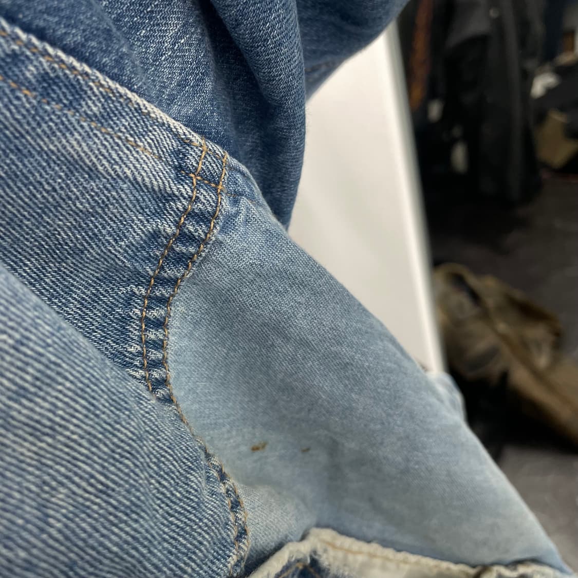 니코앤드 패치워크 크롭 데님 트러커 자켓 상품이미지9