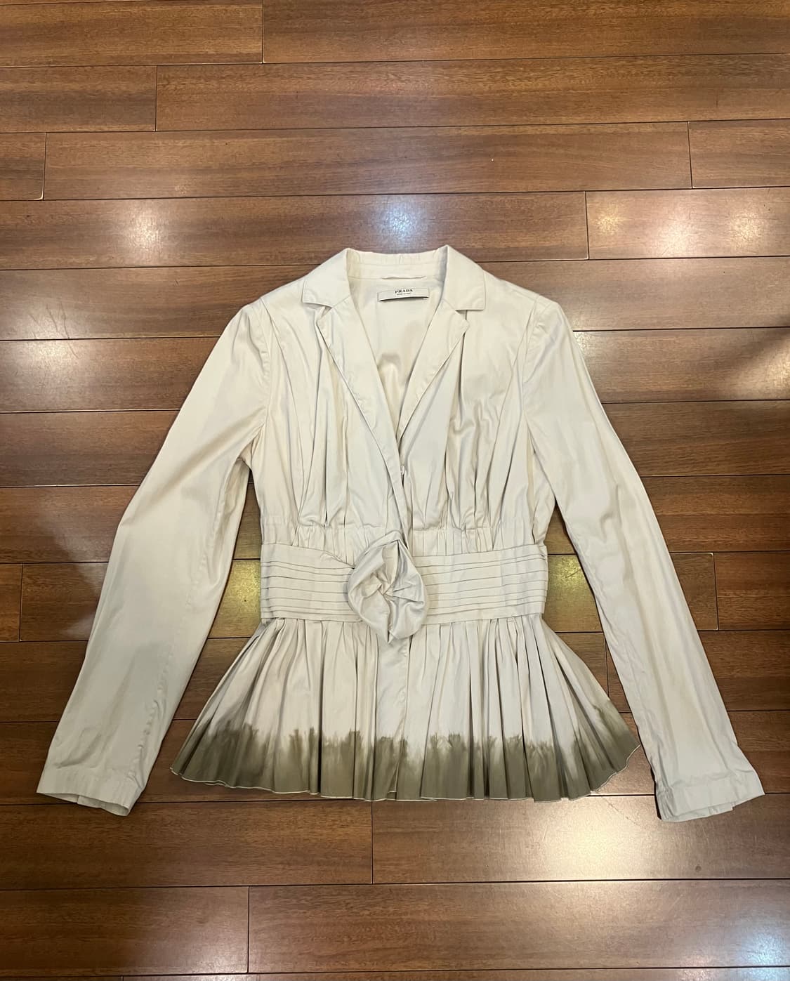 프라다 면 자켓 상품이미지1