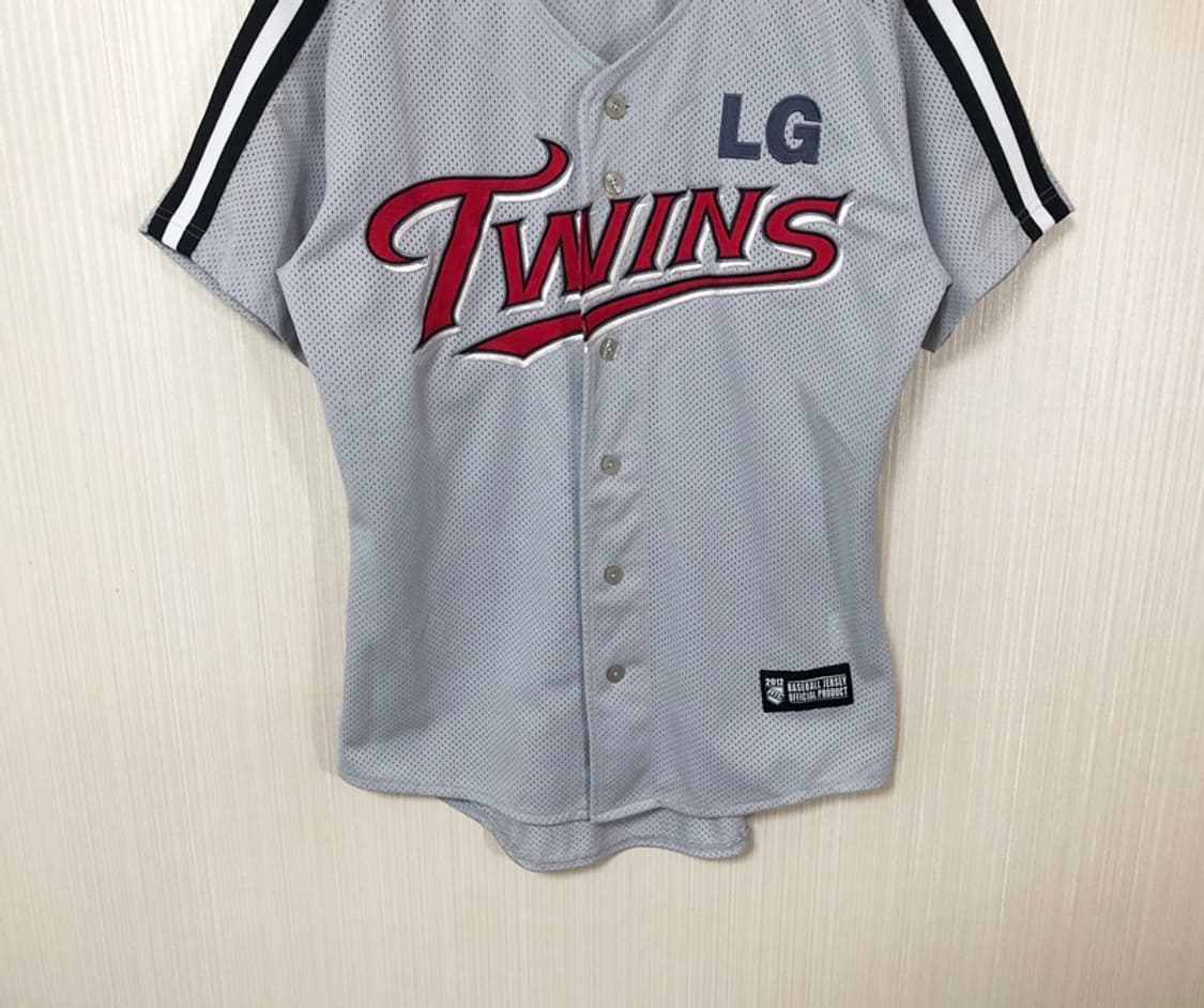 KBO ATC LG트윈스 그레이 원정유니폼/져지 95 상품이미지3