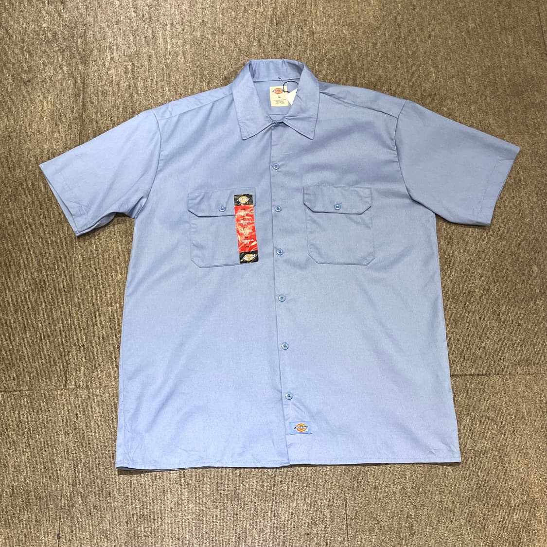 (L) Dickies 디키즈 반팔 워크 셔츠 상품이미지4