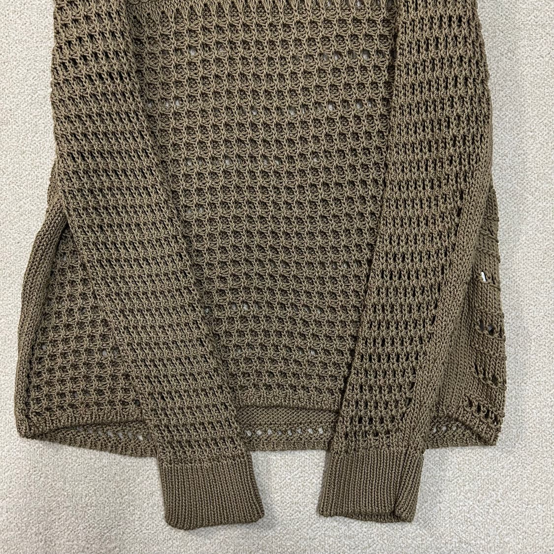 (48) 질샌더 니트 스웨터 브라운 상품이미지3