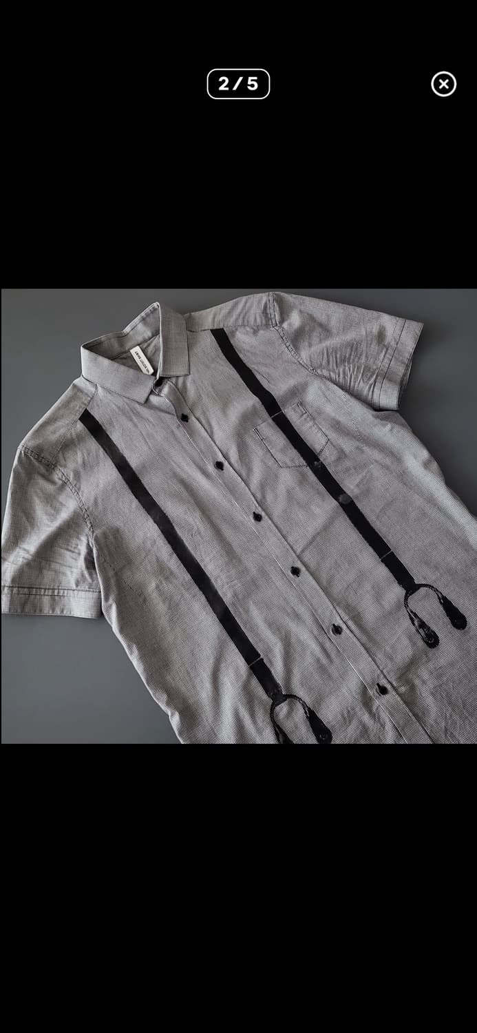 Neil barrett fake suspender shirts 상품이미지2