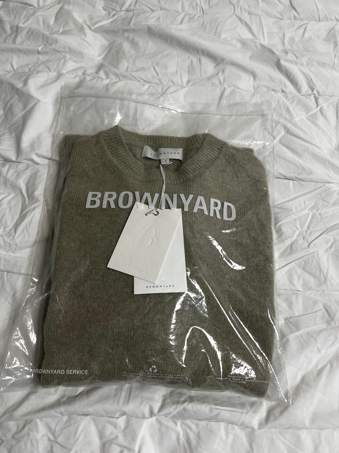 브라운야드 23FW 알파카 니트 4사이즈 상품이미지5