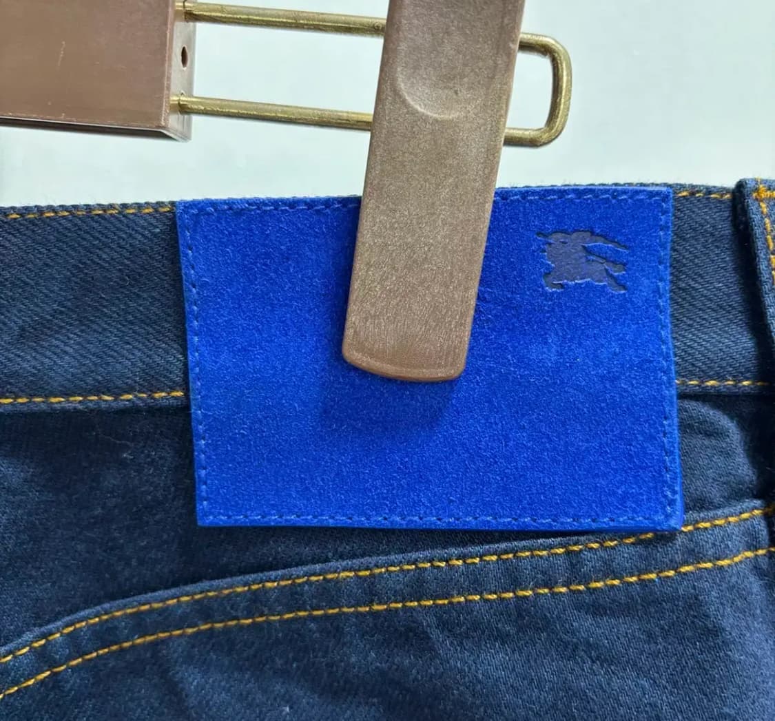 [30]버버리 턴업 데님 반바지 상품이미지2