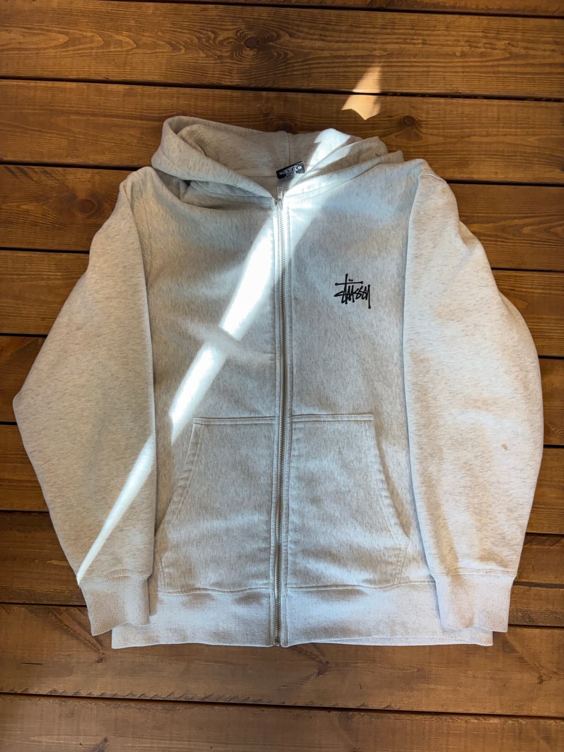 스투시 베이직 후드집업 상품이미지6