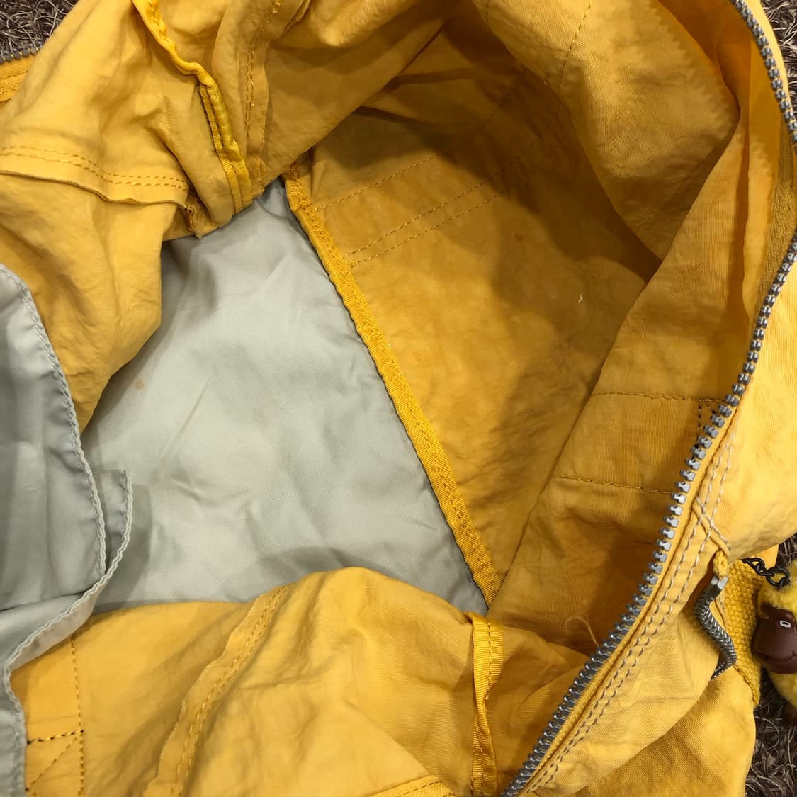 키플링 옐로우 토트백 상품이미지5