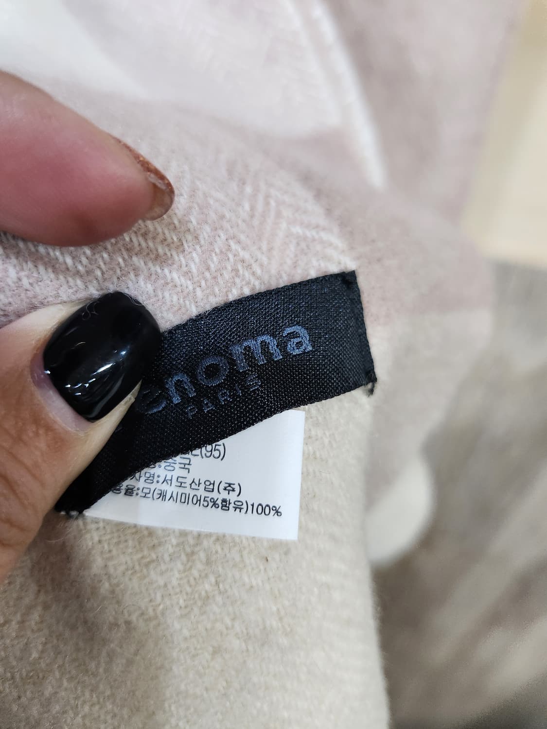 676) 레노마 캐시미어블랜드 목도리 상품이미지3