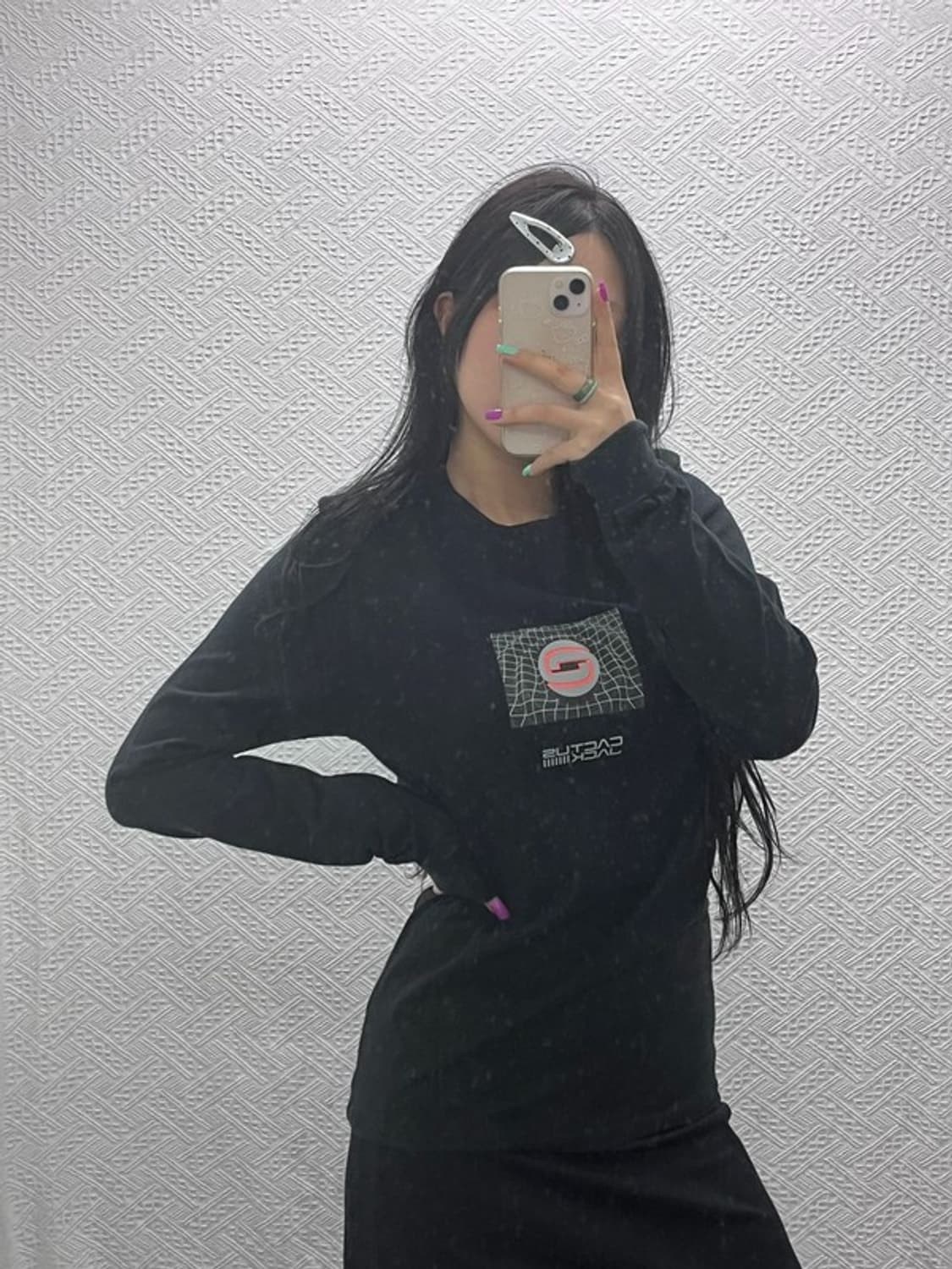 나이키X트래비스스캇 스트릿 힙스터 롱슬리브 XS C07124 상품이미지2