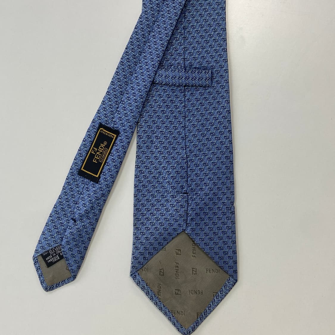 펜디 (FENDI) FF 모노그램 정품 명품 넥타이 상품이미지3