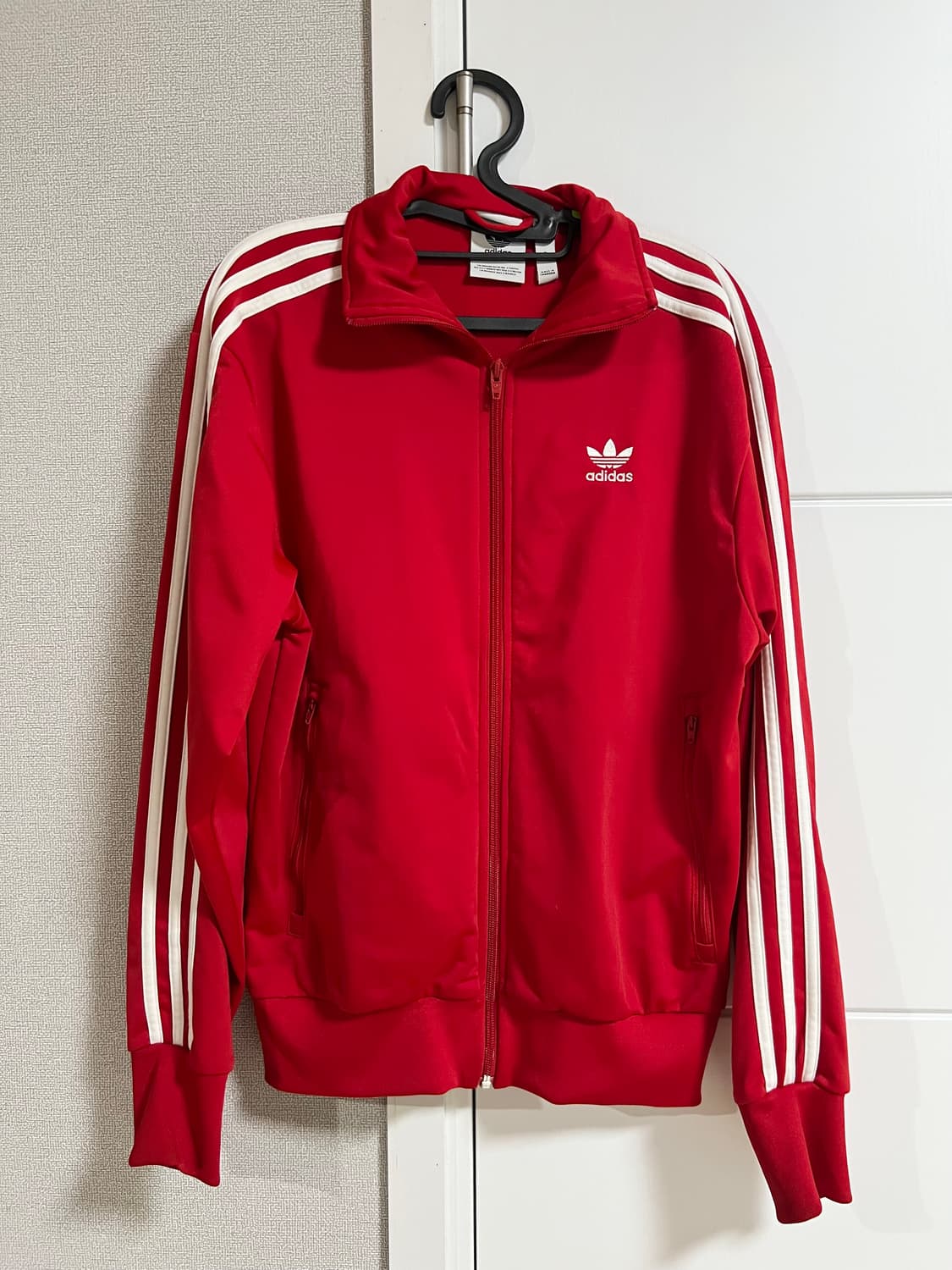 아디다스 빨강 져지 s 상품이미지1