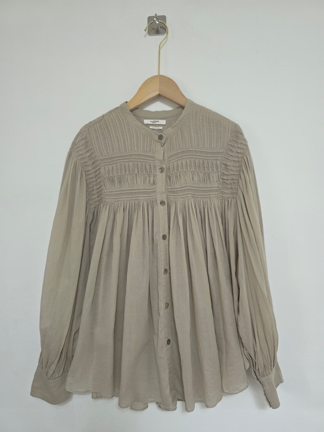 이자벨마랑 에뚜왈 플라리아(PLALIA) 코튼 블라우스 34 상품이미지1