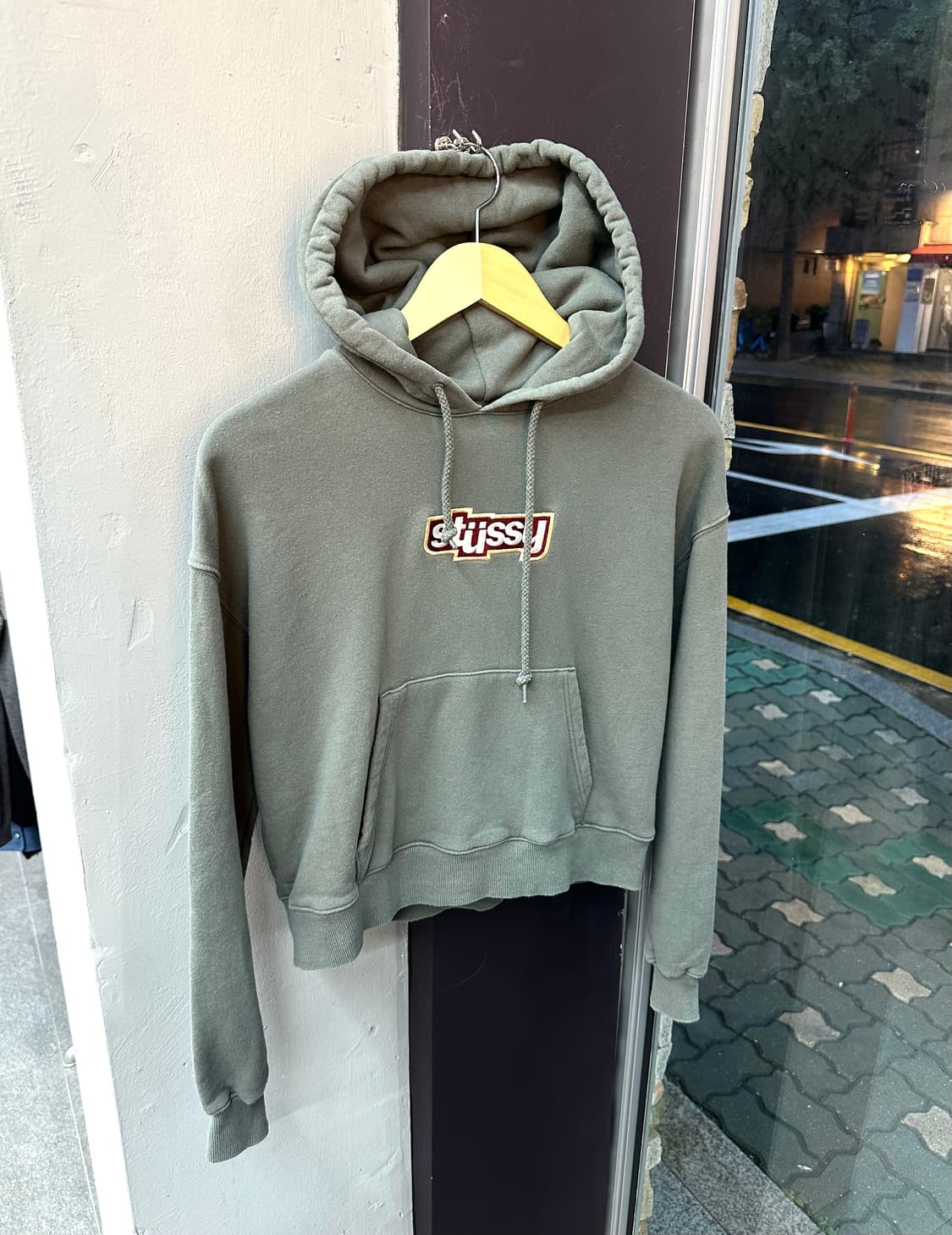 XS/ 스투시 Civil Cropped 후드티 상품이미지3