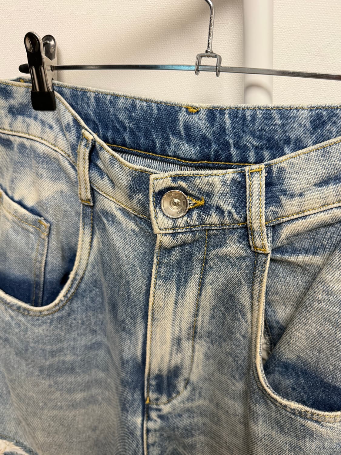 마르지엘라 컷아웃 데님팬츠 상품이미지3