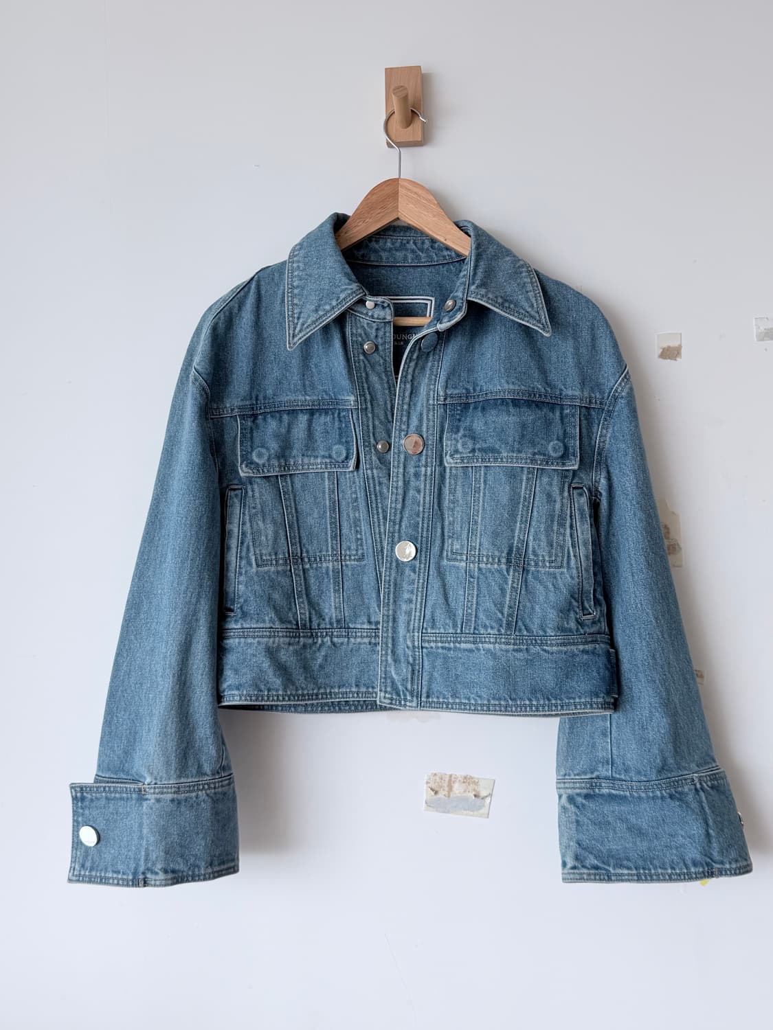 우영미 파리 Wooyoungmi Paris 데님 자켓 34 상품이미지1