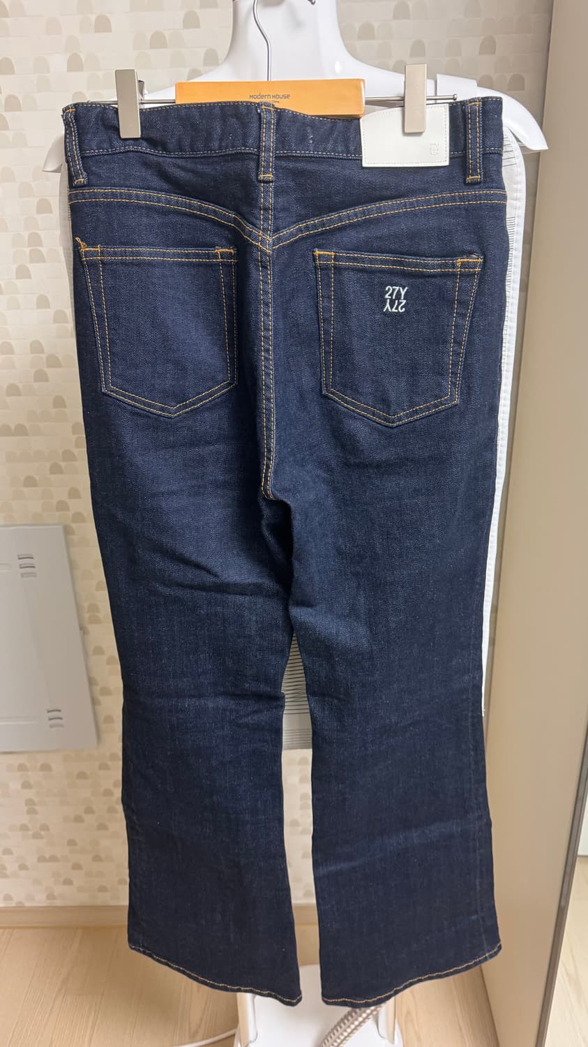 27Y 인디고 와이드 부츠컷 D003 상품이미지2