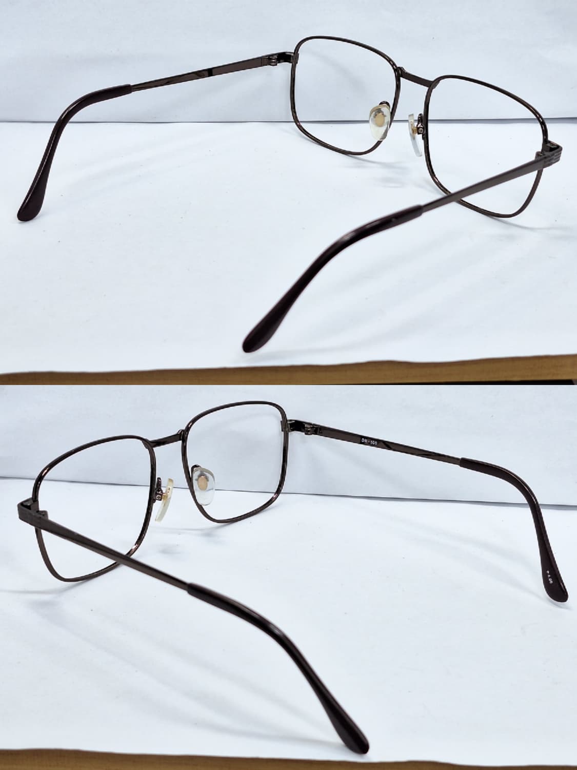 브라운 메탈 안경 안경테 DR-50B 일본 수입 빈티지 레트로 클래식 상품이미지2