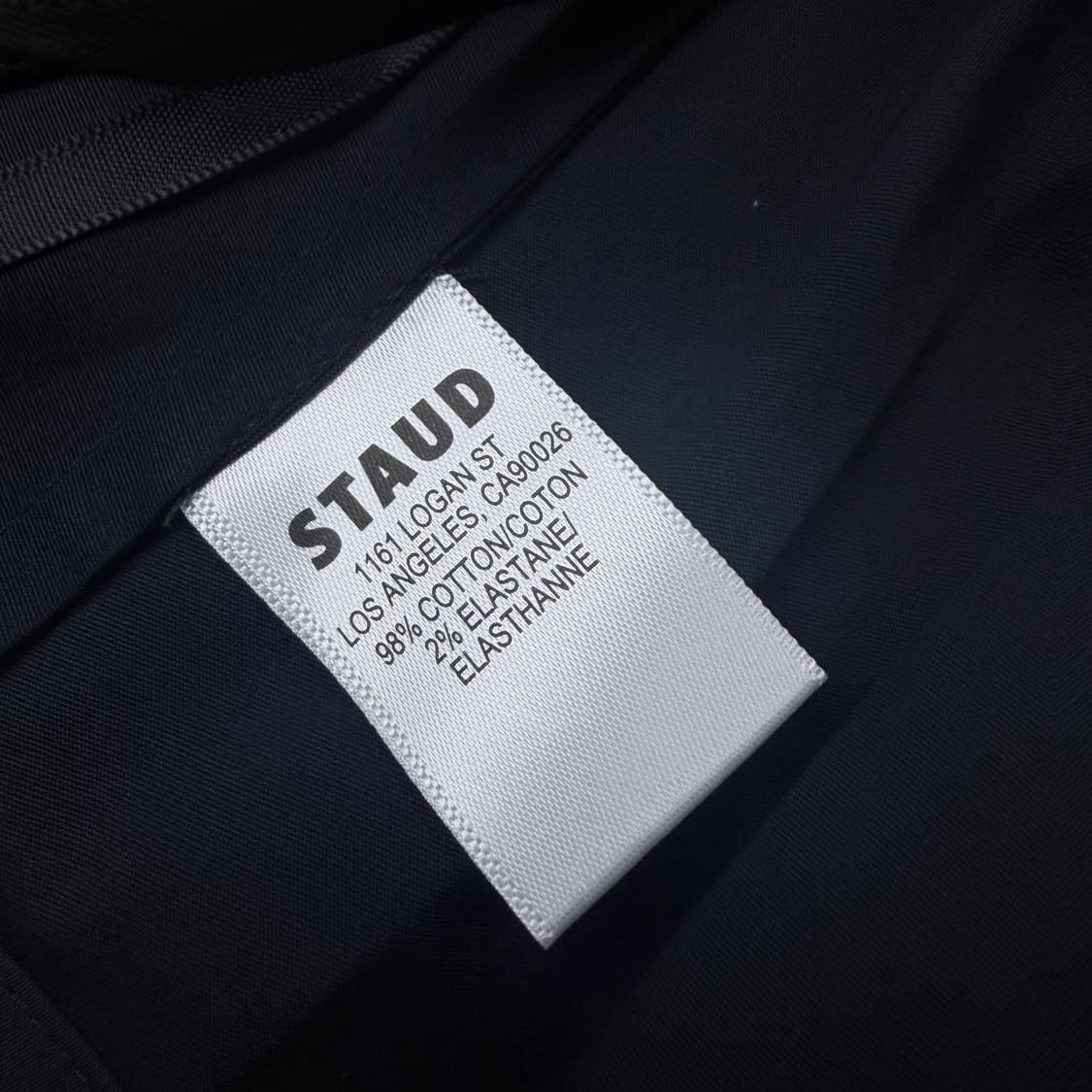 STAUD Mini Teresa 블랙 미니드레스 상품이미지6