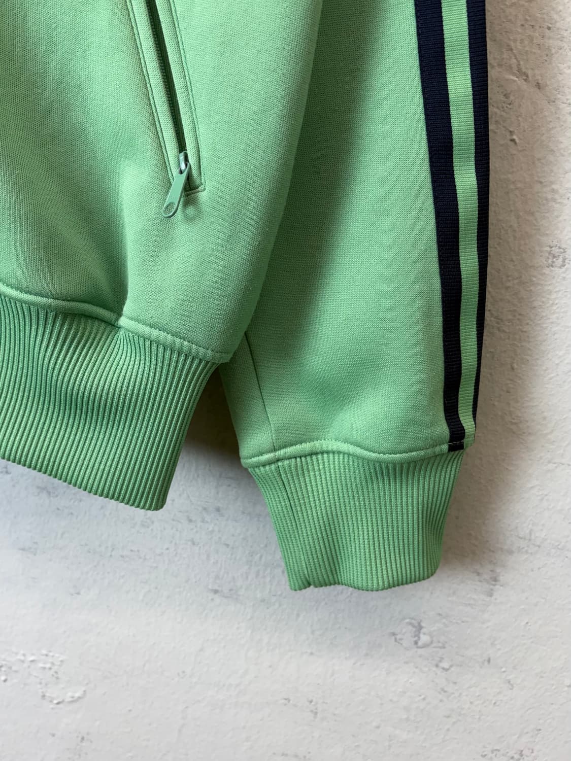 아디다스 00s 빈티지 민트 플락 후드 져지 상품이미지3