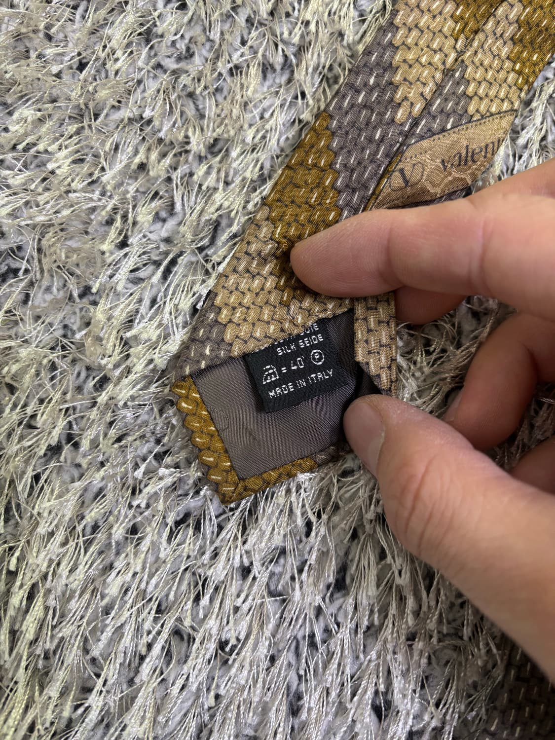 이태리제 VALENTINO GARAVANI 실크넥타이 상품이미지6