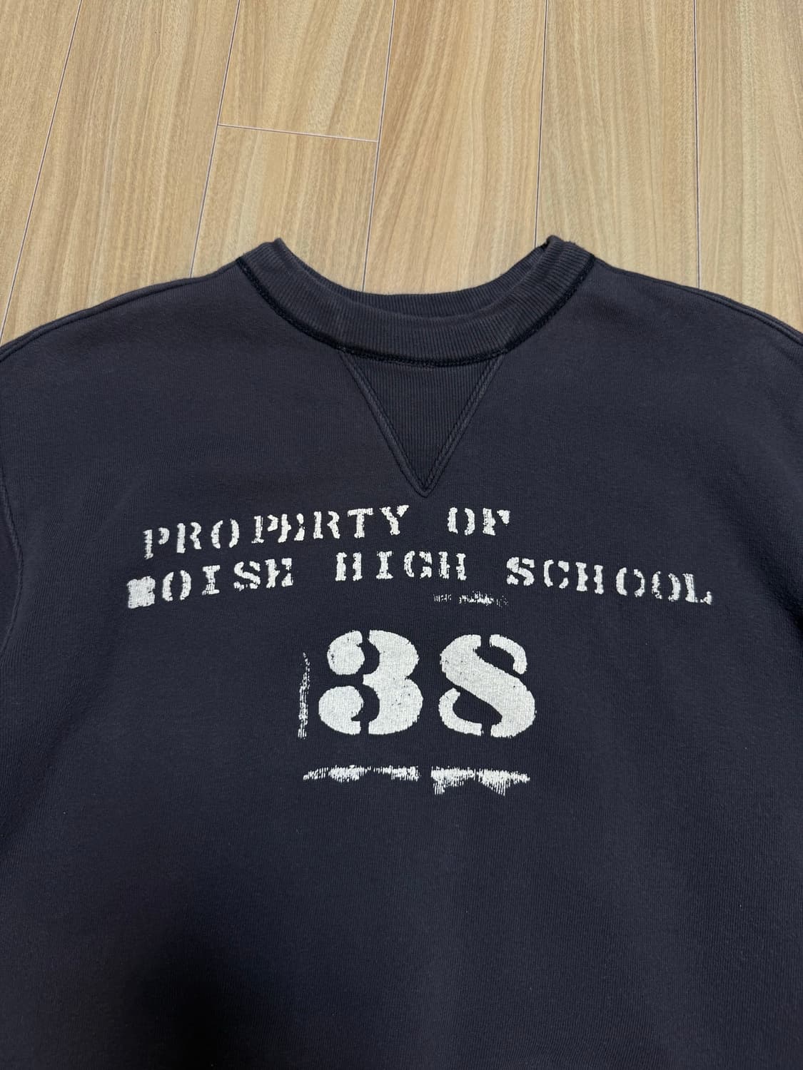 웨어하우스 403 스웻셔츠 블랙 상품이미지2