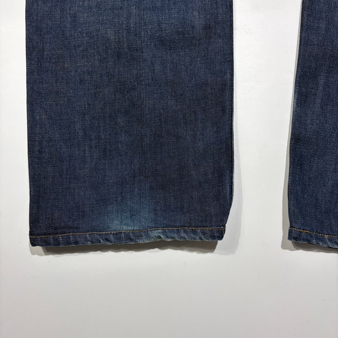 리바이스 506 워싱 진청 데님 팬츠 상품이미지4