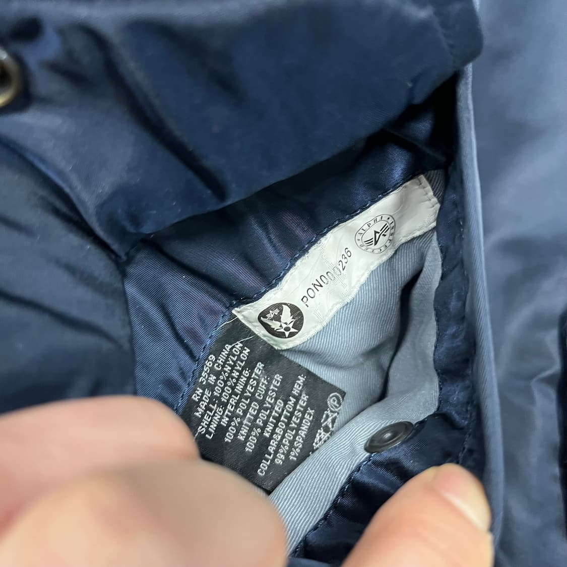  알파인더스트리 ma-1 항공자켓 상품이미지4