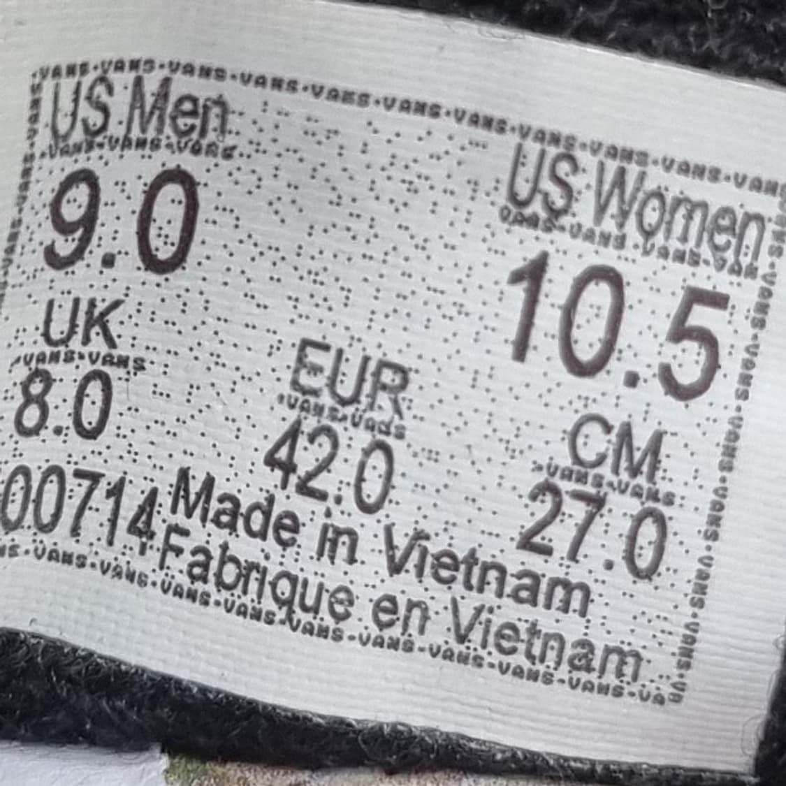 반스 올드스쿨 검흰 남성스니커즈270  상품이미지6