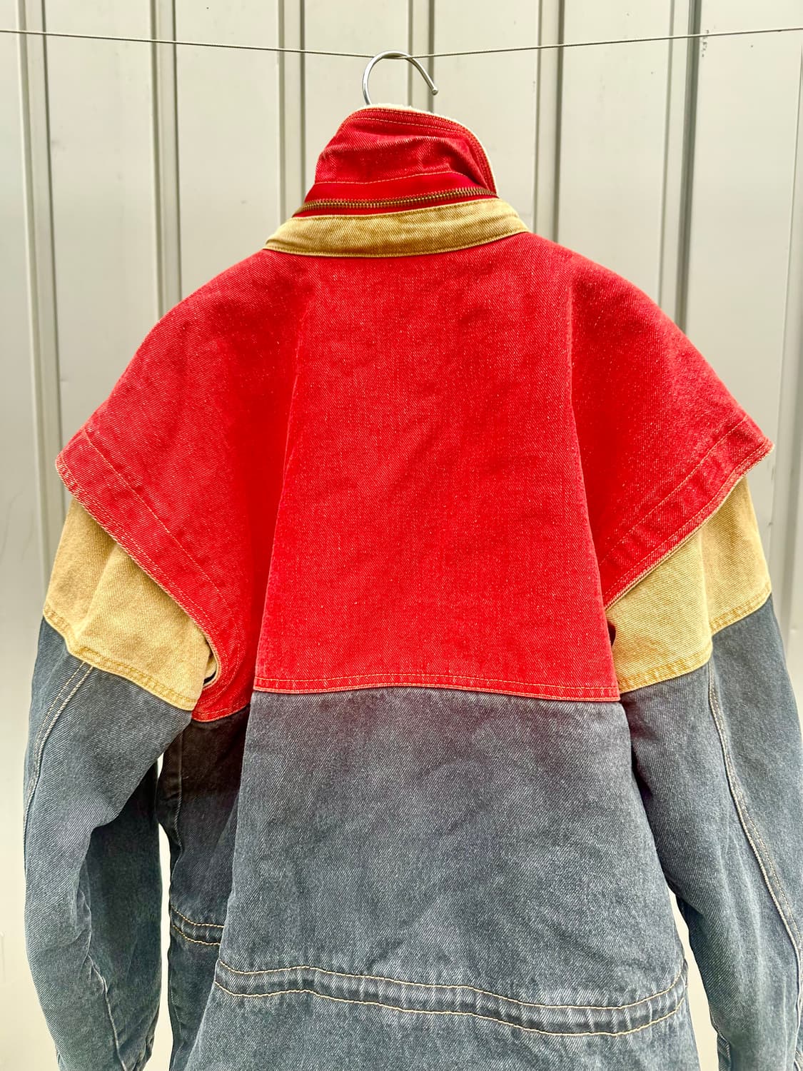 프랑스 빈티지 컬러블록자켓 상품이미지8