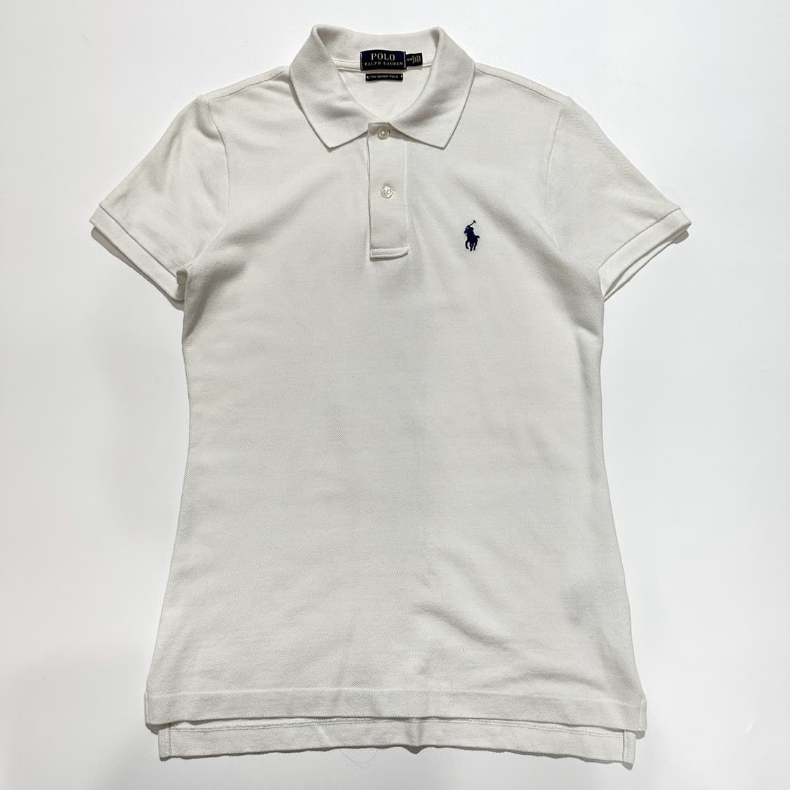 폴로 신형 화이트 반팔카라티 상품이미지1