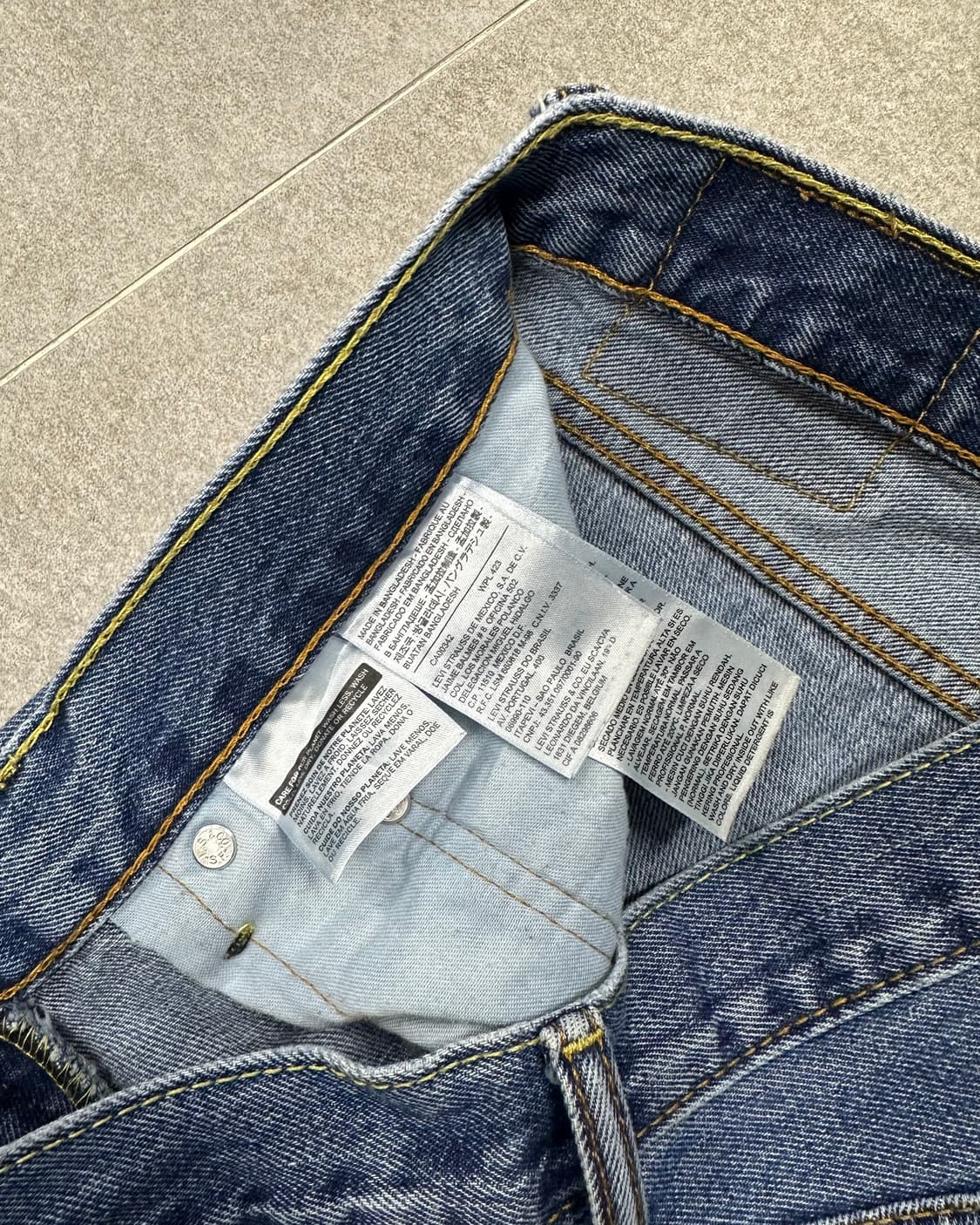 (허단44)00'S 리바이스 505 중청-M2038 상품이미지3