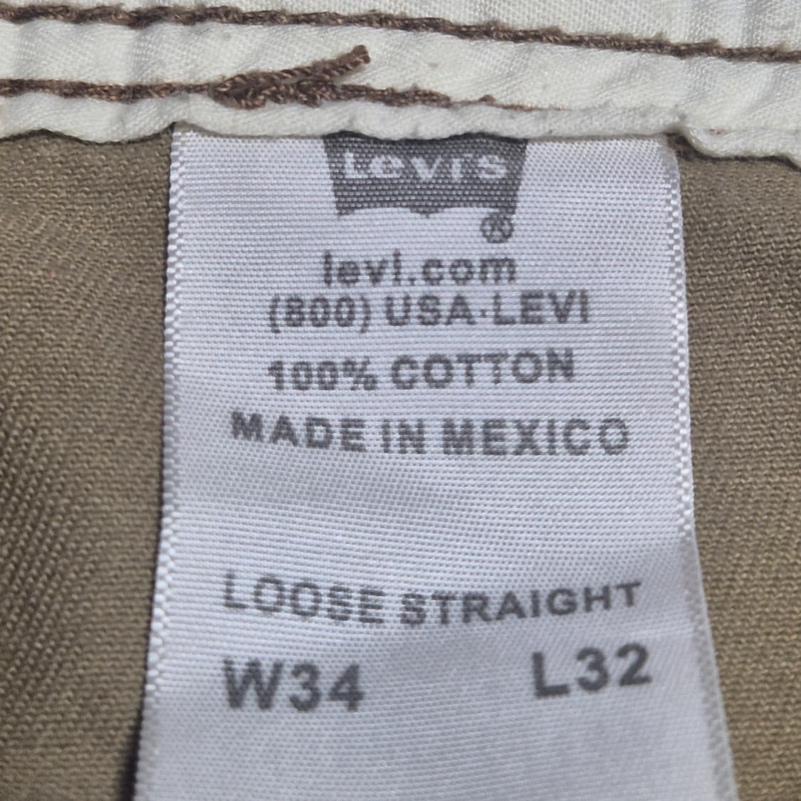 [33] 리바이스 루즈핏 카고팬츠 -538 상품이미지3