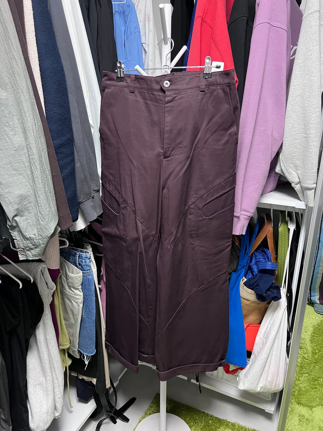 토니웩 버건디 팬츠 30  상품이미지1