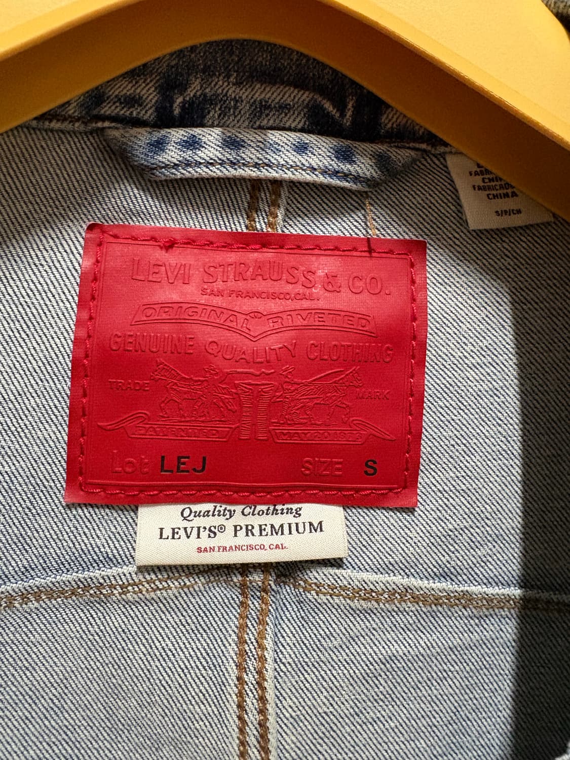 리바이스 청자켓 상품이미지2