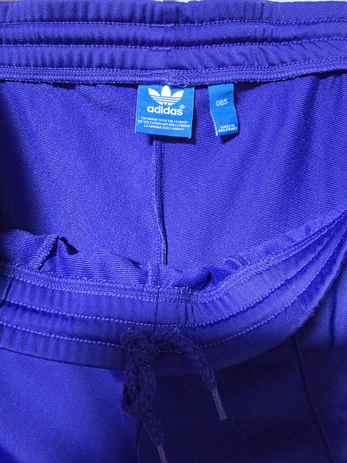 아디다스 저지 츄리닝바지 트레이닝바지 남보라 상품이미지6