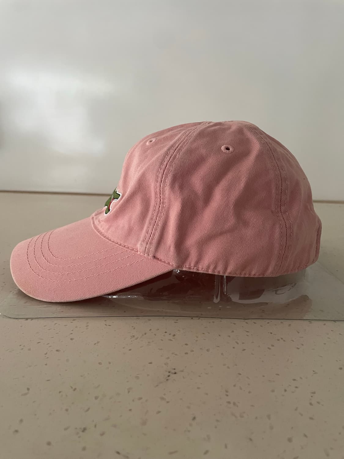 라코스테 핑크 빈티지 볼캡 상품이미지3