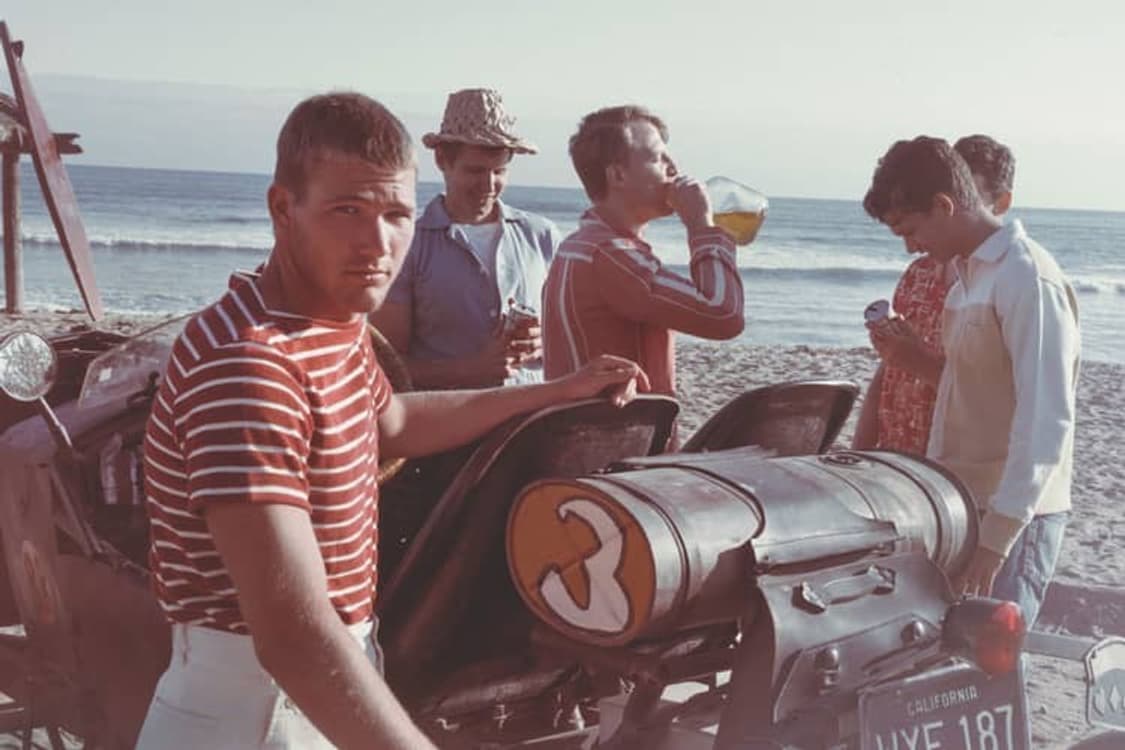 리바이스 LVC 1950'S 숏혼 셔츠 롱보드 레드 S 상품이미지9