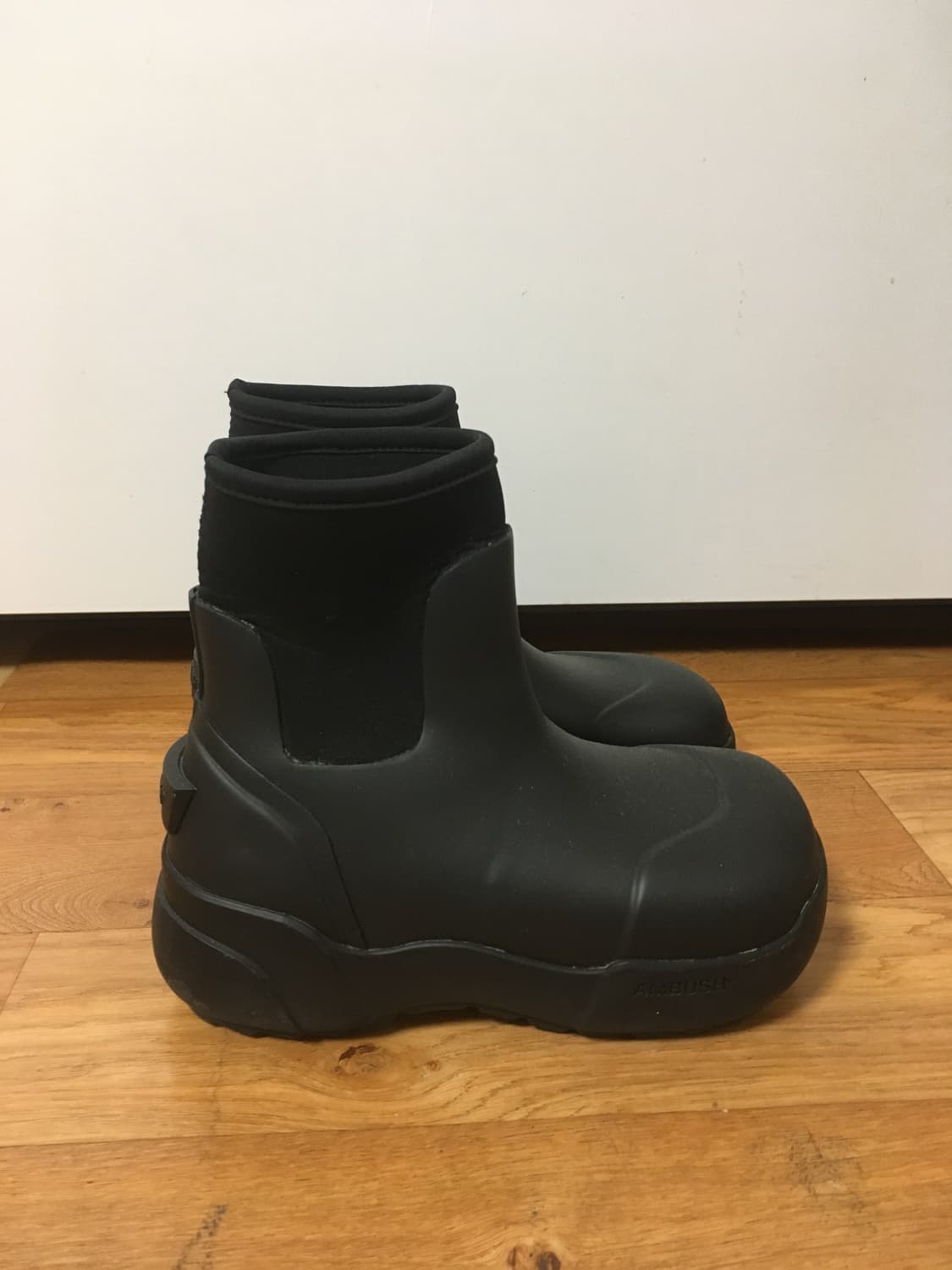 [35]엠부쉬 러버 부츠 블랙 상품이미지6