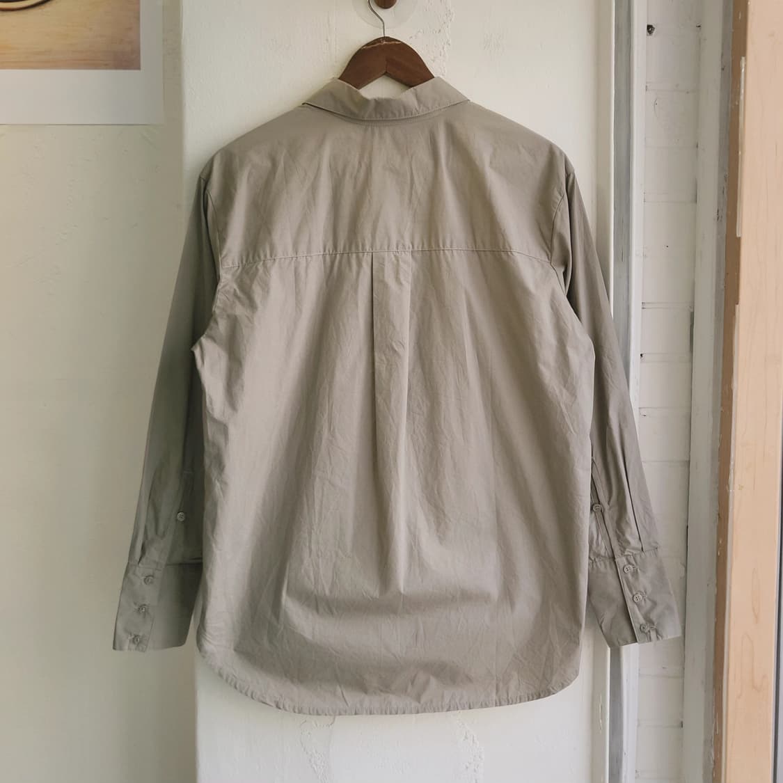 The shop tk 카키그레이 셔츠 상품이미지7