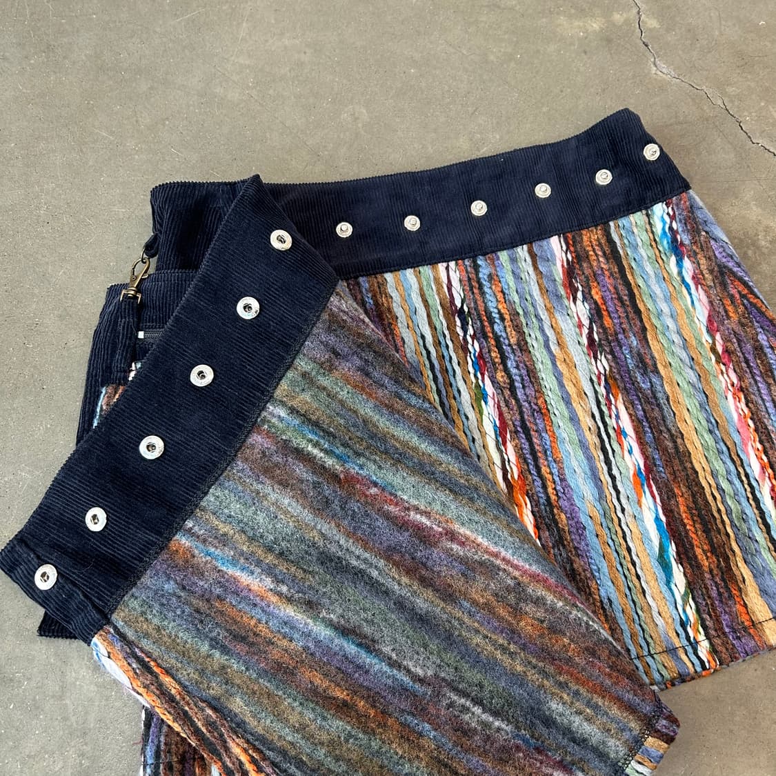 에스닉 빈티지 랩스커트 상품이미지2