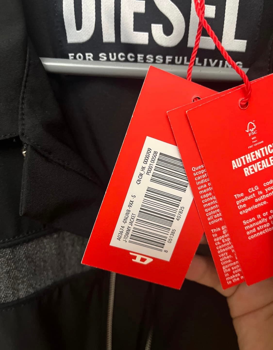 디젤 제이토미 자켓 (s) 새상품 상품이미지2