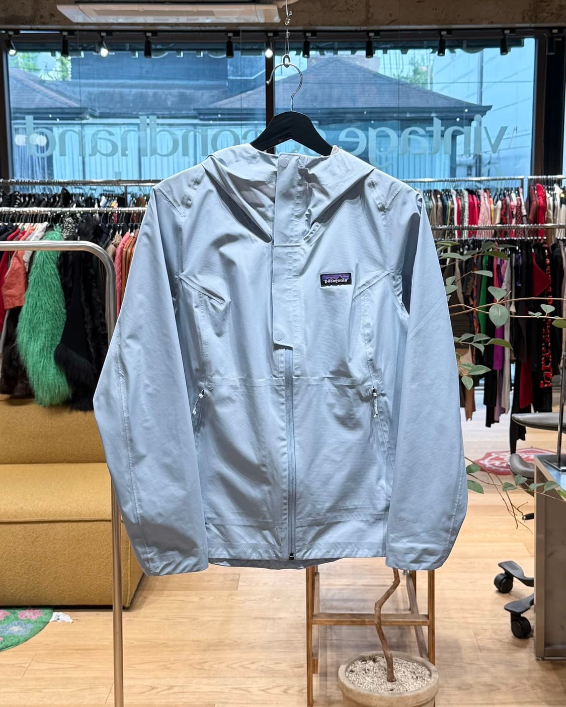 파타고니아 블루 우먼즈 슬레이트 스카이 재킷 상품이미지1