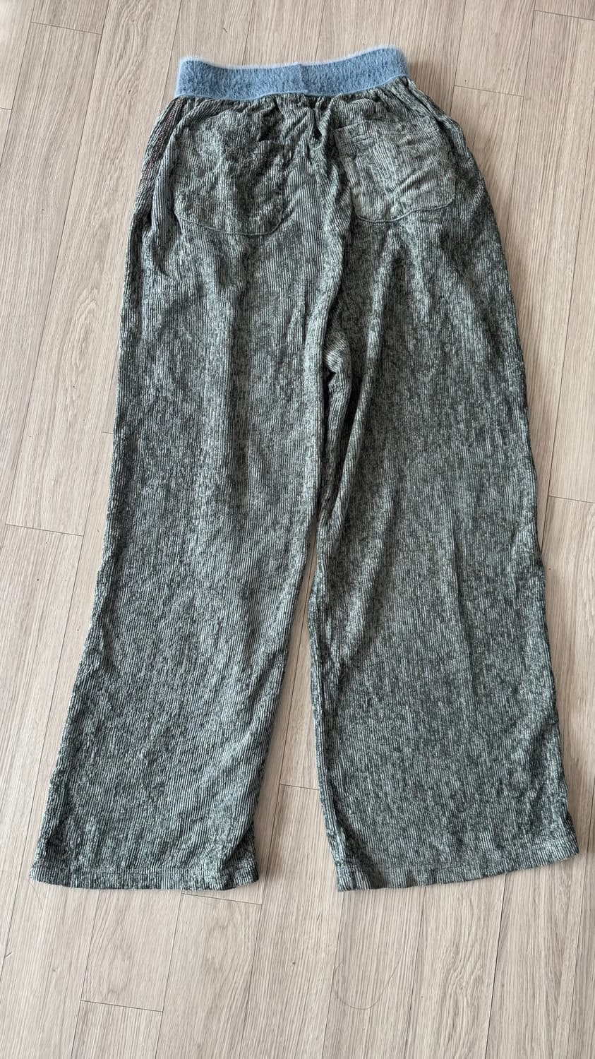 더일마 벨벳 밴드팬츠 카키 (그레이빛카키) F (44-88)   상품이미지2